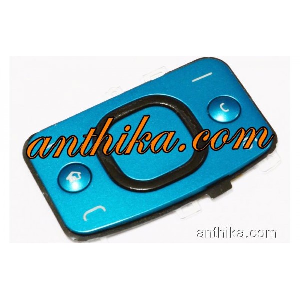 Nokia 6700 Slide Tuş Orjinal Keypad Blue Used 979...