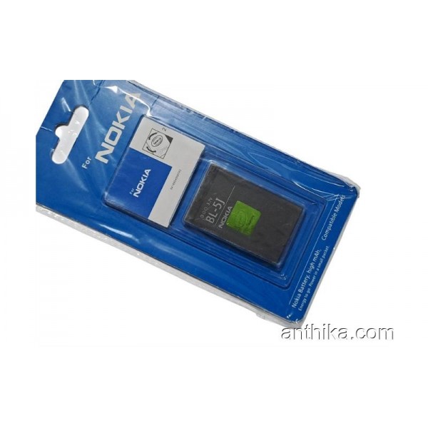 Nokia BL-5j Batarya Pil 5800 5230 C3-00 X6 LUMiA 520 ASHA 200 201 302