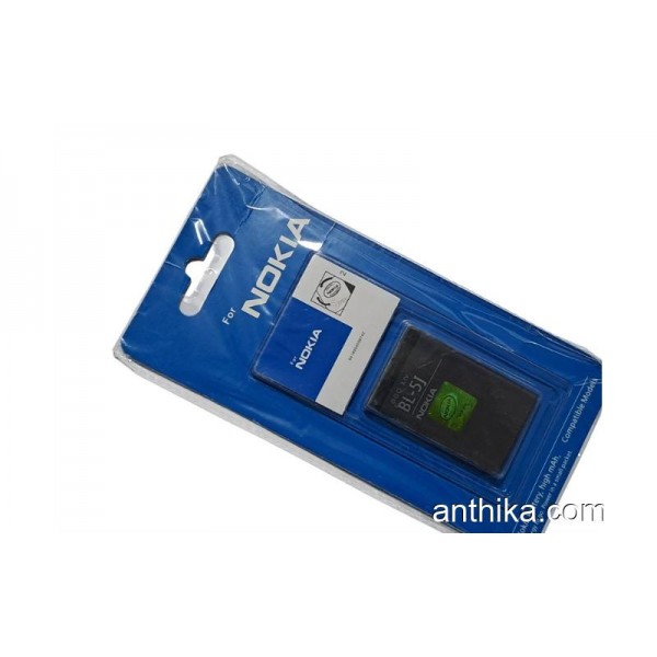 Nokia BL-5j Batarya Pil 5800 5230 C3-00 X6 LUMiA 520 ASHA 200 201 302