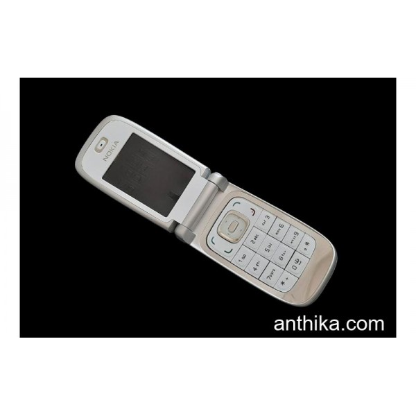 Nokia 6131 Kapak Kasa Tuş High Quality Full Housing Silver New