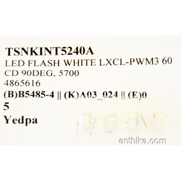 Nokia 5700 Flaş Original Led Flash White New 4865...