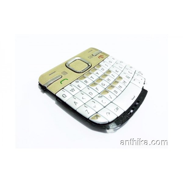 Nokia C3 C3-03 Tuş Orjinal Keypad Gold