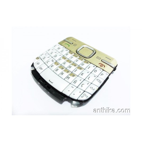 Nokia C3 C3-03 Tuş Orjinal Keypad Gold