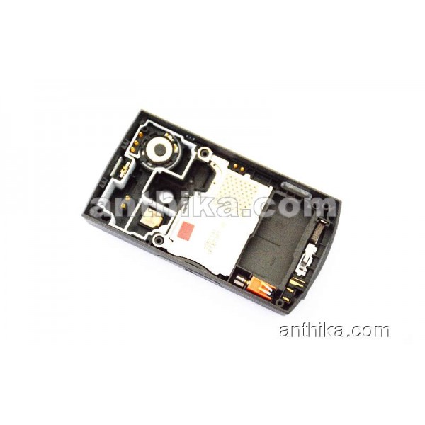 Nokia N80 Kasa Kapak Original Middle Cover Battery Cover Dark Grey New