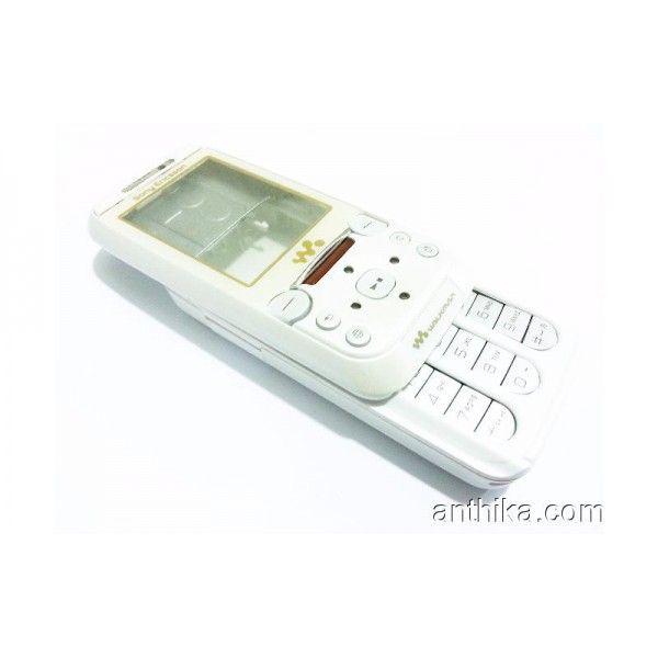 Sony Ericsson W850 Kapak Tuş Kasa Orjinal Kalitesinde Housing White
