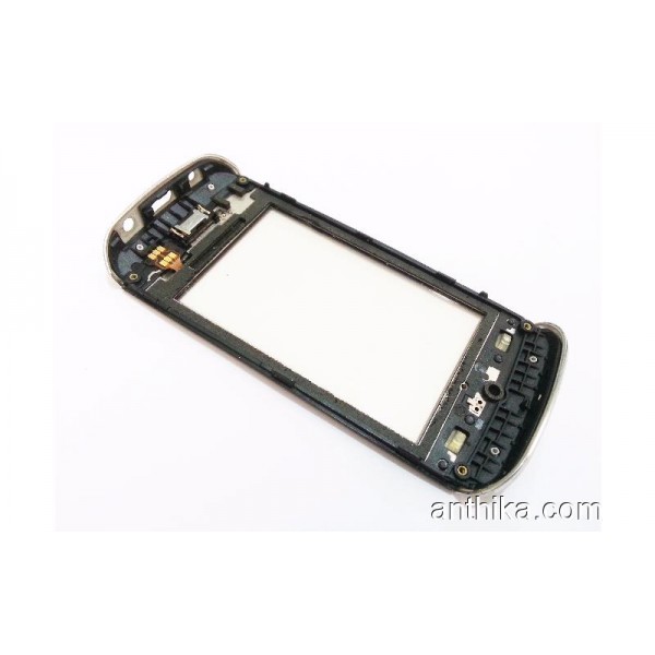Nokia Asha 305 306 Dokunmatik Orjinal Digitizer Touchscreen Silver