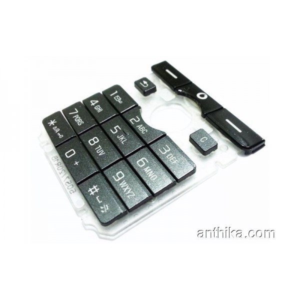 Sony Ericsson K750 Tuş Orjinal Keypad Black