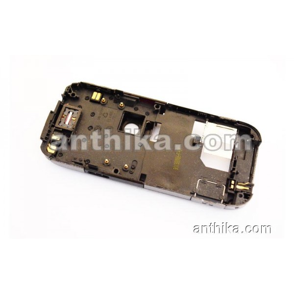 Nokia 6233 Kasa Buzzer Speaker Şarj Soketi Orginal Middle Cover Grey