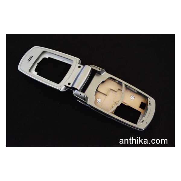 Samsung E770 Kapak Kasa Good Quality Housing Silver New