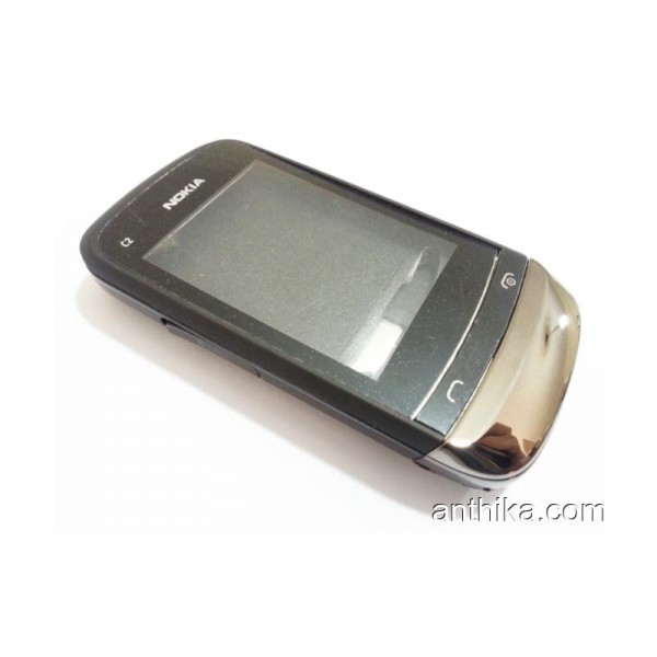 Nokia C2-03 Kasa Kapak Tuş High Quality Full Hous...