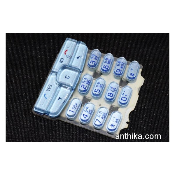 Sony Ericsson T100 Tuş Orjinal Keypad Ice Blue Ne...