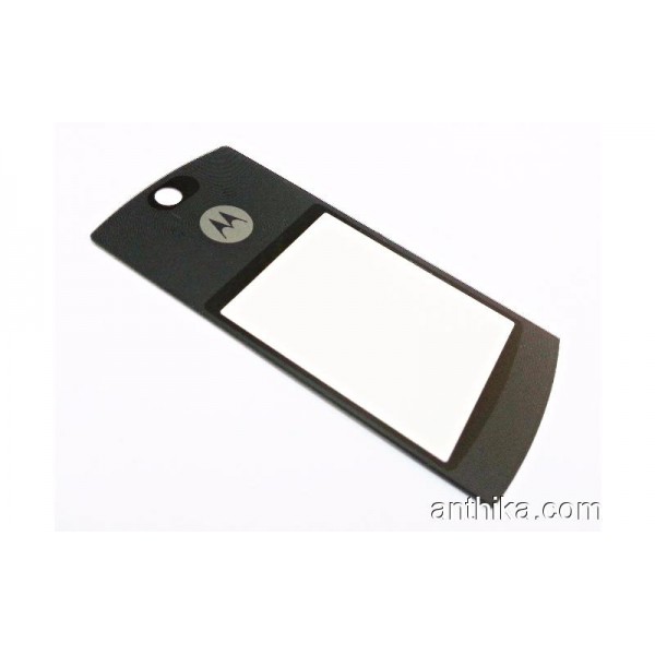 Motorola K1 Ekran Lens Glass Orjinal Cam-Black