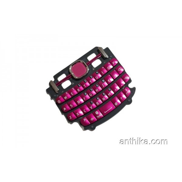 Nokia Asha 200 201 Tuş Original Keypad Pink New