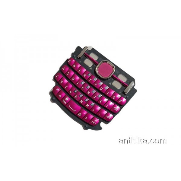 Nokia Asha 200 201 Tuş Original Keypad Pink New