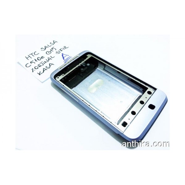 HTC Salsa C510e G15 Kapak Kasa Orjinal Housing Ice Blue