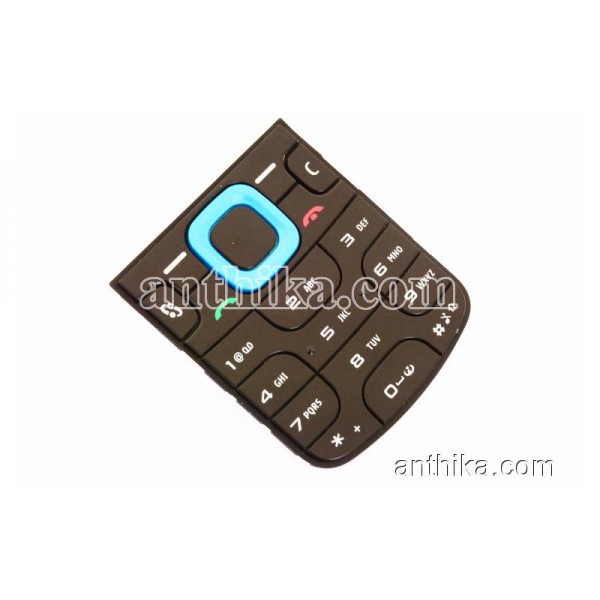Nokia 5320 Tuş Original Keypad Black Blue New