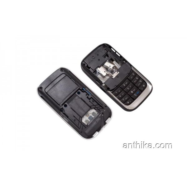 Nokia 6111 Kapak Kasa Kızak Tuş High Quality Full Housing Black New