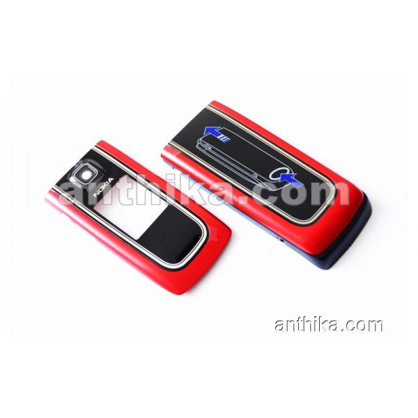 Nokia 6555 Kapak Kasa Original Housing Red New