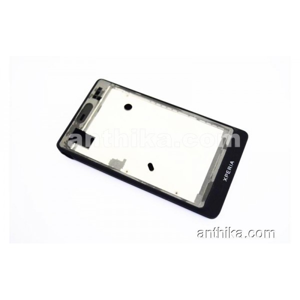 Sony Xperia Go ST27 ST27i Kapak Kasa Original Housing Black New