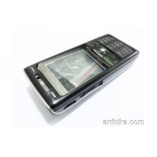 Sony Ericsson K790 K800 Kapak Kasa Orjinal Kalitesinde Black