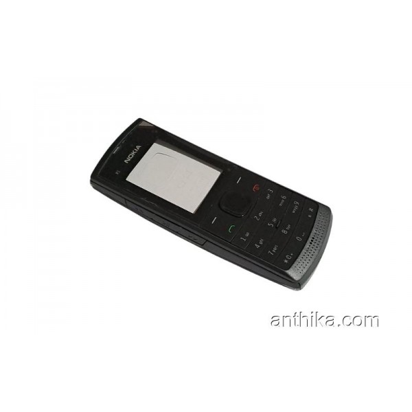 Nokia X1-01 Kapak Kasa Tuş Full Housing Black New