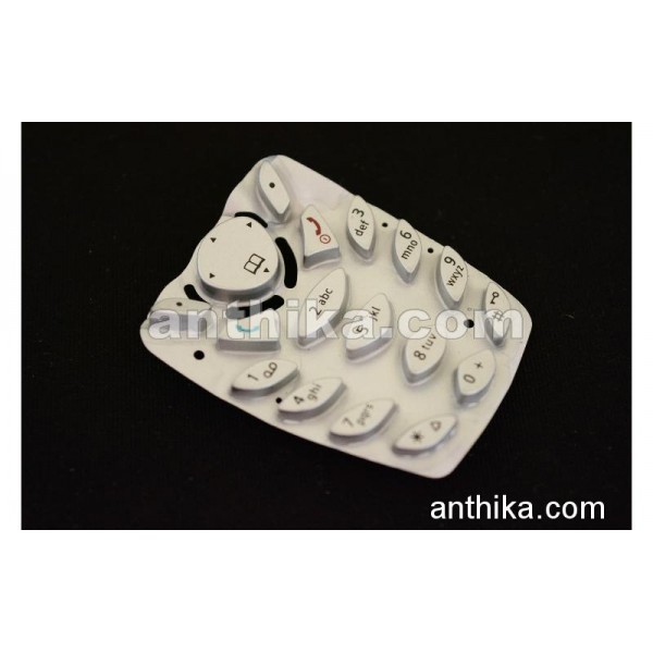 Siemens A60 Tuş High Quality Keypad Silver New