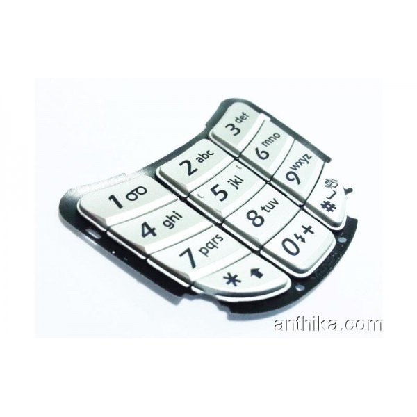 Samsung E810 Tuş Orjinal Keypad Silver