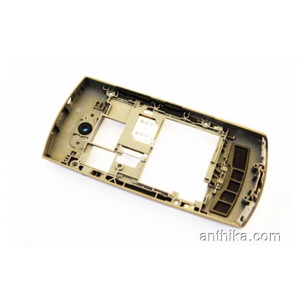 Nokia 303 Asha Kasa Original Middle Cover Grey New Condition