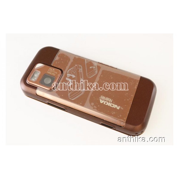 Nokia N97 Mini Kapak Kasa Orjinal Kalitesinde Housing Brown