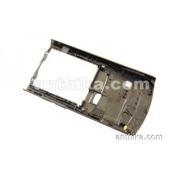 Samsung C3050 Kasa Original Middle Cover Black Orange Used