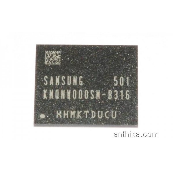 Samsung Galaxy Ace 4 eMMC Flash Memory IC KMQNW000...