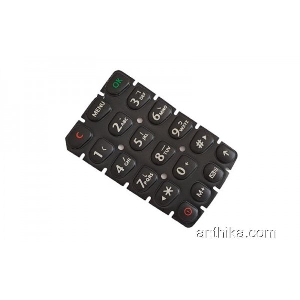 Motorola Vip V3688 V3690 Tuş Original Keypad Blac...