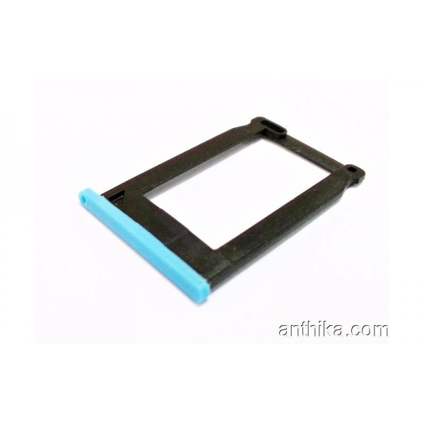 Apple İphone 3 3G Sim Holder Sim Kart Yuva Blue