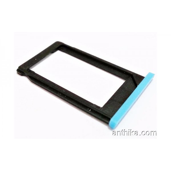 Apple İphone 3 3G Sim Holder Sim Kart Yuva Blue