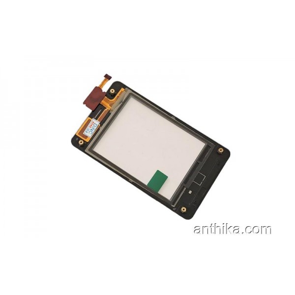 Nokia 502 Dokunmatik Asha 502 Dokunmatik Digitizer Touchscreen Black