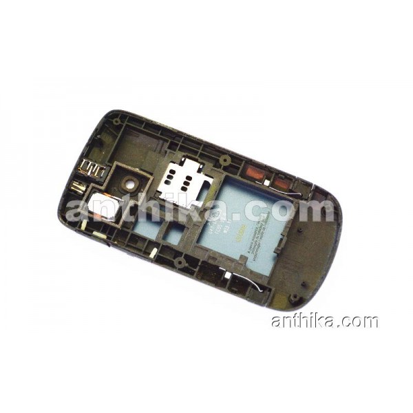 Nokia C3 Kasa Kapak Original Middle Cover Battery Cover Blue Used