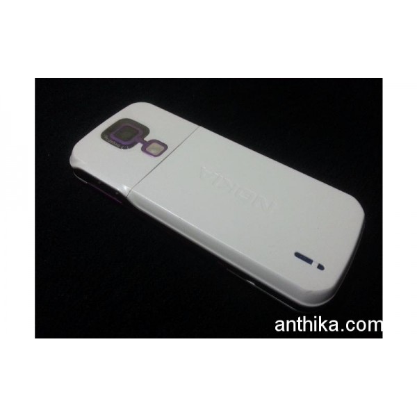 Nokia 5000 Kapak Kasa Orjinal Kalitesinde White Purple