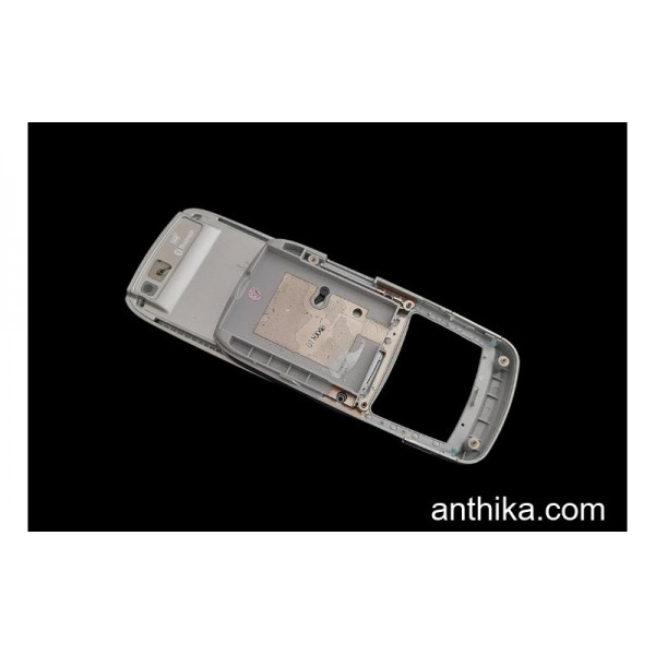 Samsung E250 Kapak Kasa Kızak Original Housing Silver Used