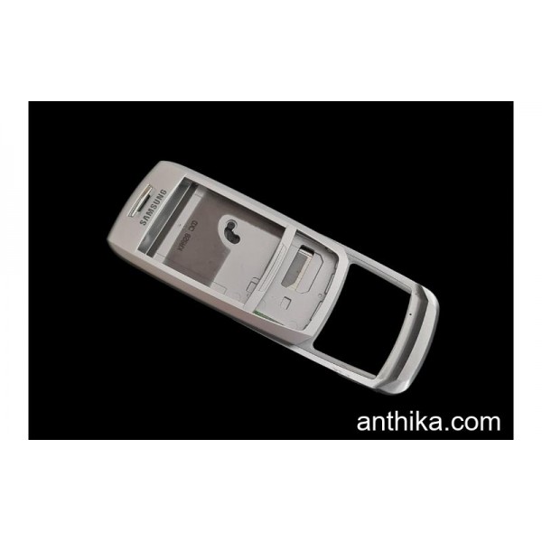 Samsung E250 Kapak Kasa Kızak Original Housing Silver Used
