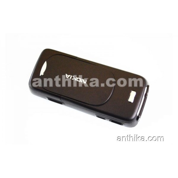 Nokia N73 Kapak Kasa Tuş High Quality Full Housing Silver New