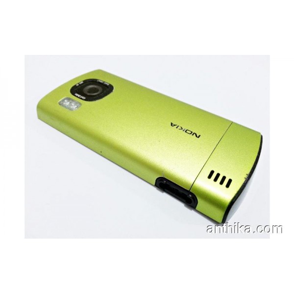 Nokia 6700 Slide Orjinal Orta Kasa Kapak Arka Kapak Green Middle-3