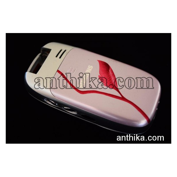 Siemens CL75 Kapak Kasa Tuş Original Housing Pink New Condition