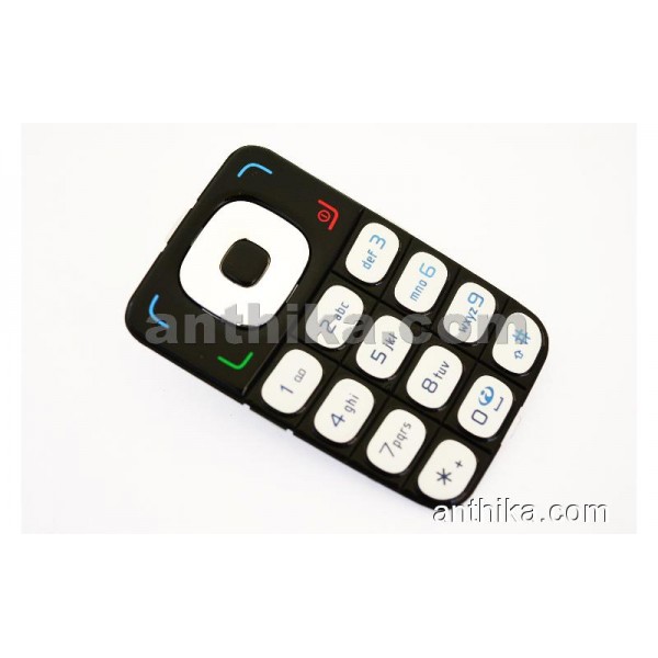 Nokia 6125 Tuş Original Keypad Black New