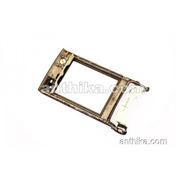 Nokia N76 Ekran Çerçeve Cam Lens Original Glass Display Black Used