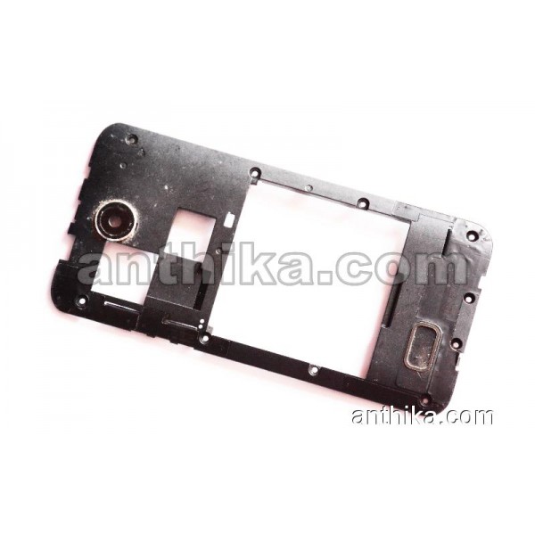 HTC Desire 300 Kasa Original Middle Cover Black Us...