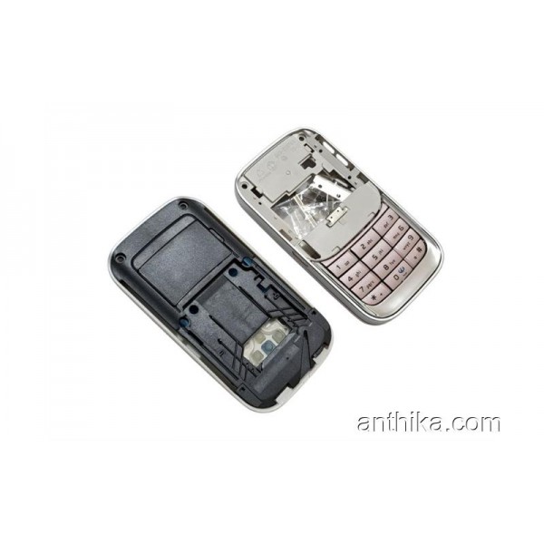 Nokia 6111 Kapak Kasa Kızak Tuş High Quality Full Housing Pink New