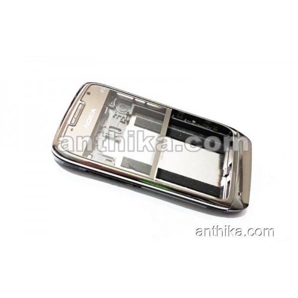 Nokia E71 Kapak Kasa Original Housing Dark Gray Us...