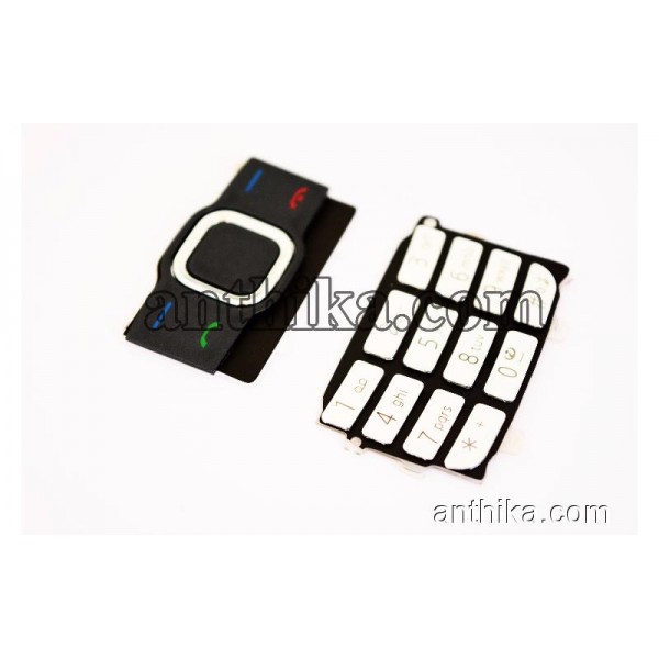 Nokia 7610 Supernova Tuş Set Original Keypad Blac...