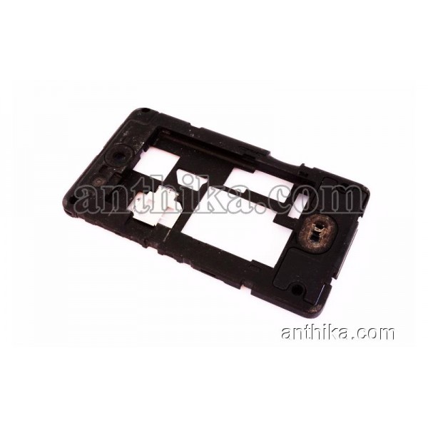 Nokia 501 Kasa Original Middle Cover Black Used 02...