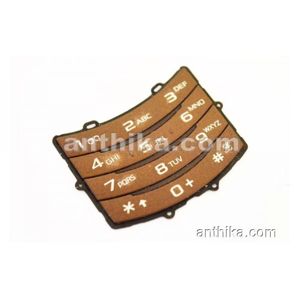 Samsung L760 Tuş Original Menu Keypad Brown Used
